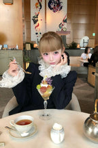 classical peplum jacket