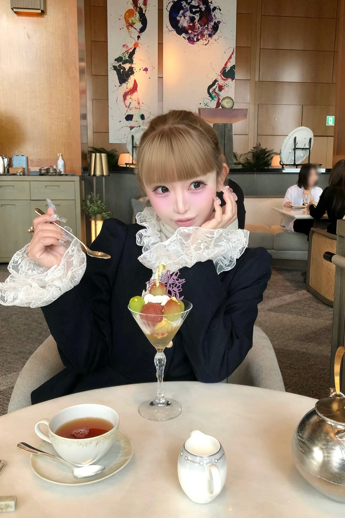 classical peplum jacket