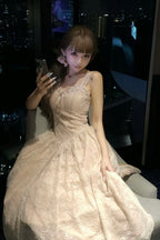 lace corset long one-piece