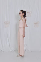 lace tag slacks wide pants