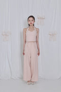 lace tag slacks wide pants