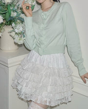 【予約販売】Russell lace mini skirt