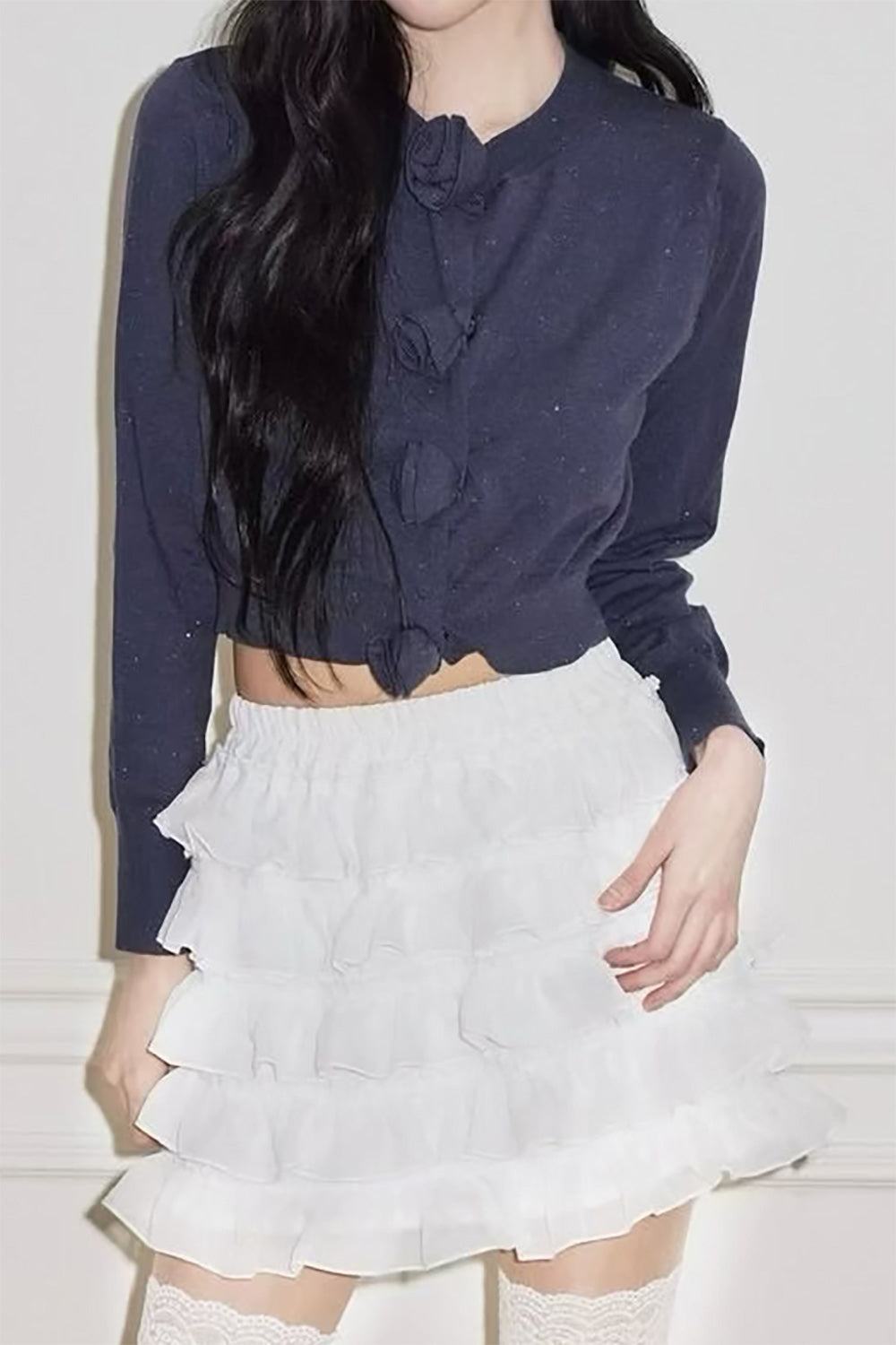 sweet pea chiffon frill skirt