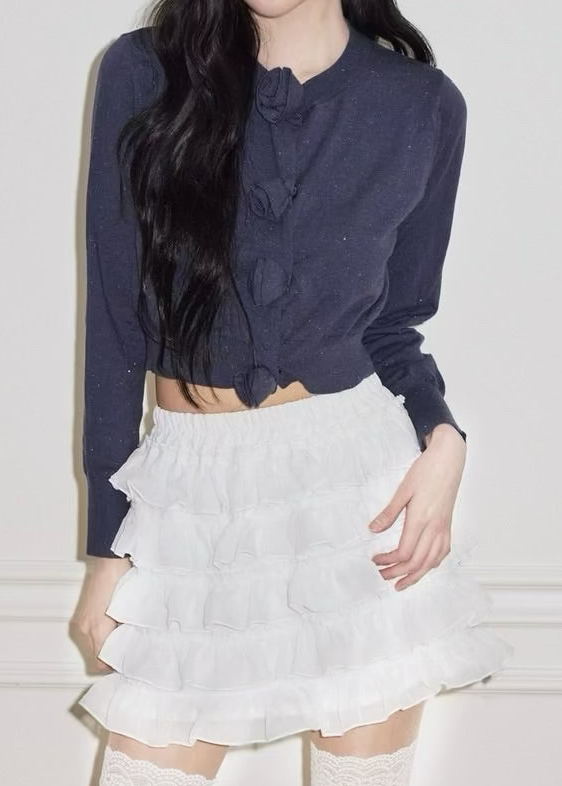 sweet pea chiffon frill skirt