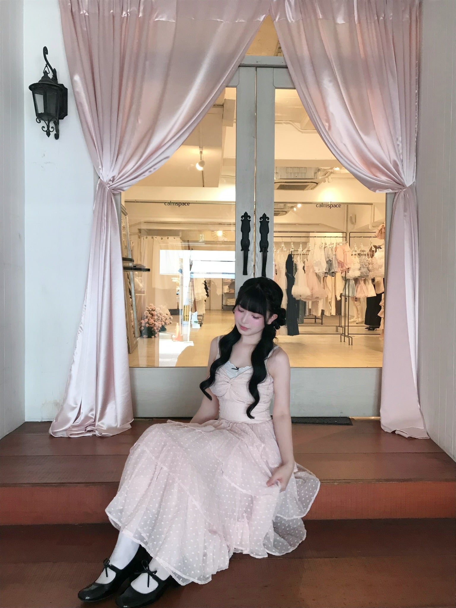 きてい子様専用】Treat Sheer frill tiered dress きてい子様専用