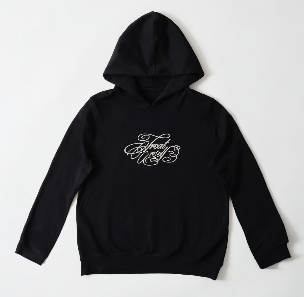 Treat Ürself logo hoodie