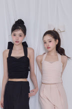 kitten ribbon tulle buister