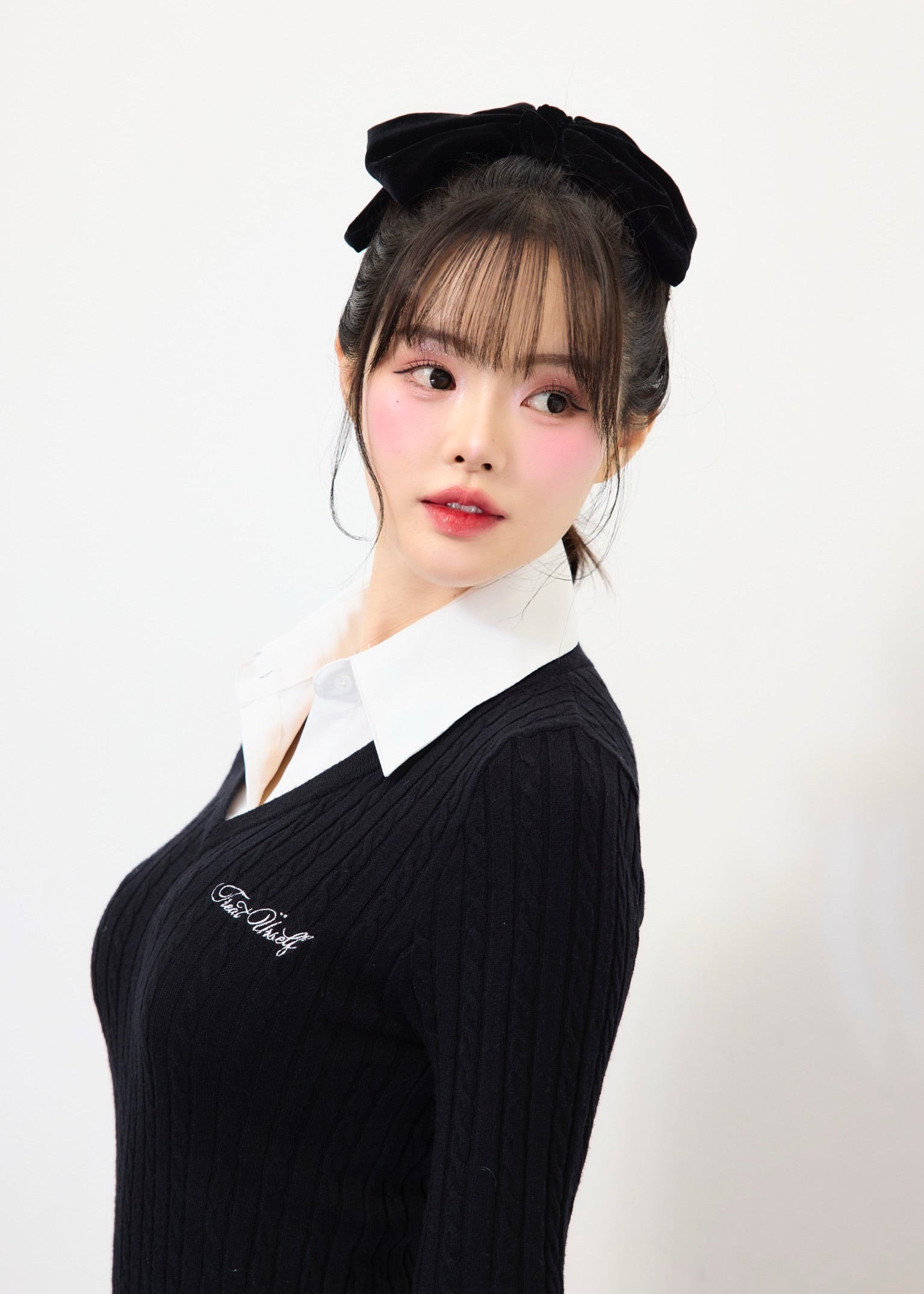 knit shirts docking ballon one-piece