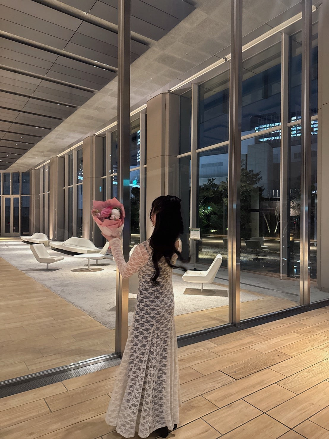 Lady like lace one-piece