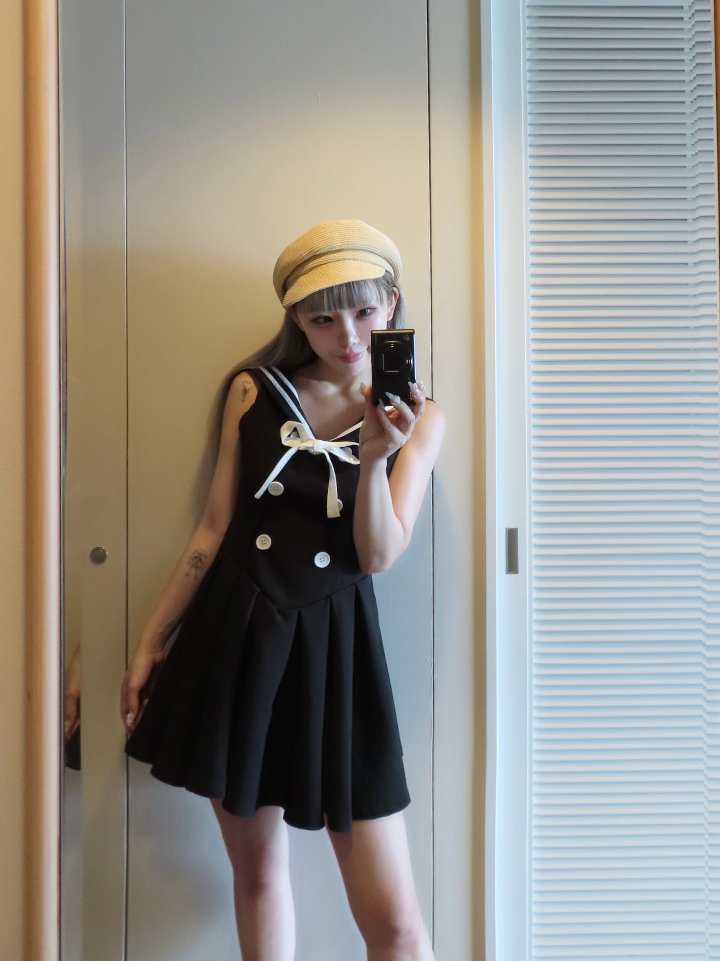 Marine sailor mini one-piece