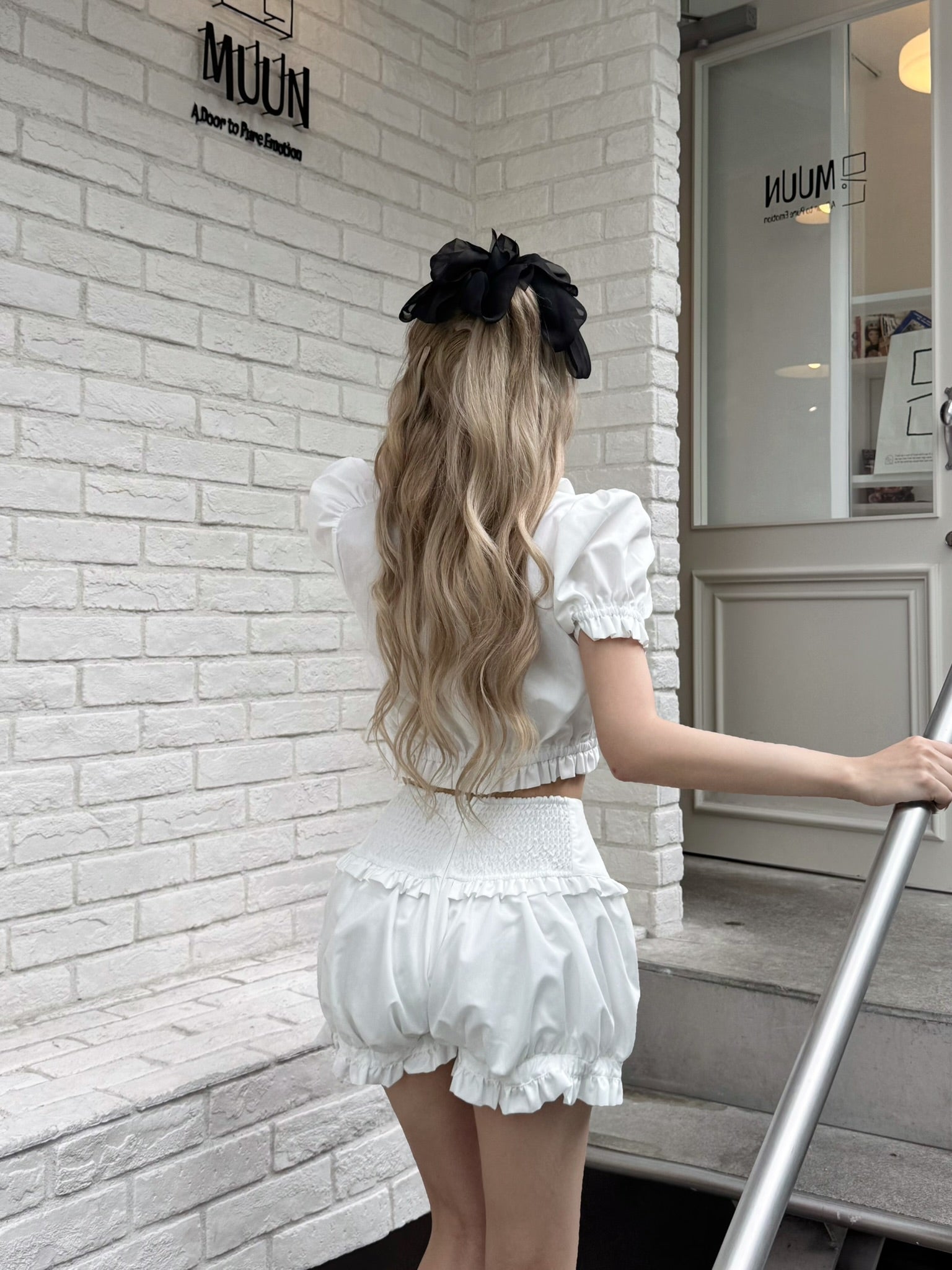 Baby frill pants