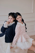 classical peplum jacket