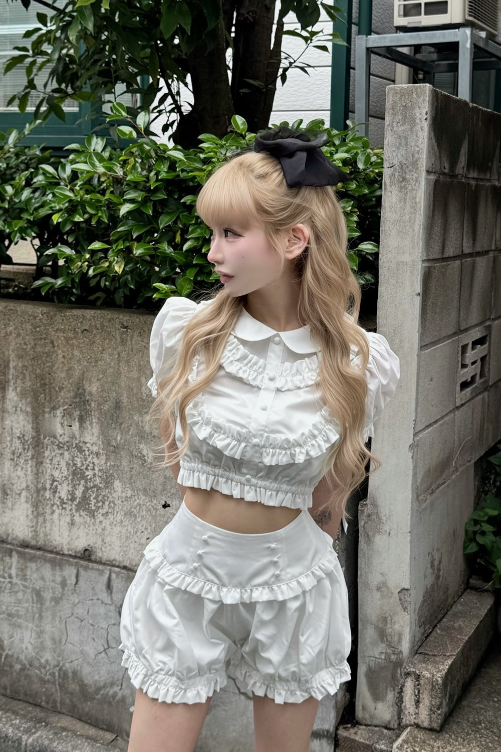 Baby frill pants