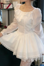 pure veil peplum blouse