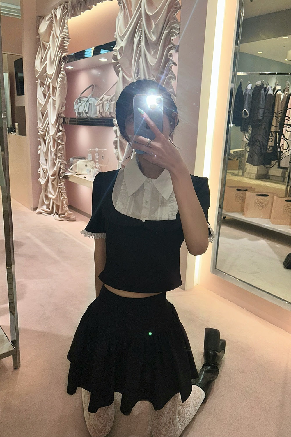 Pâtissier Docking Frill Shirt – Treat Ürself