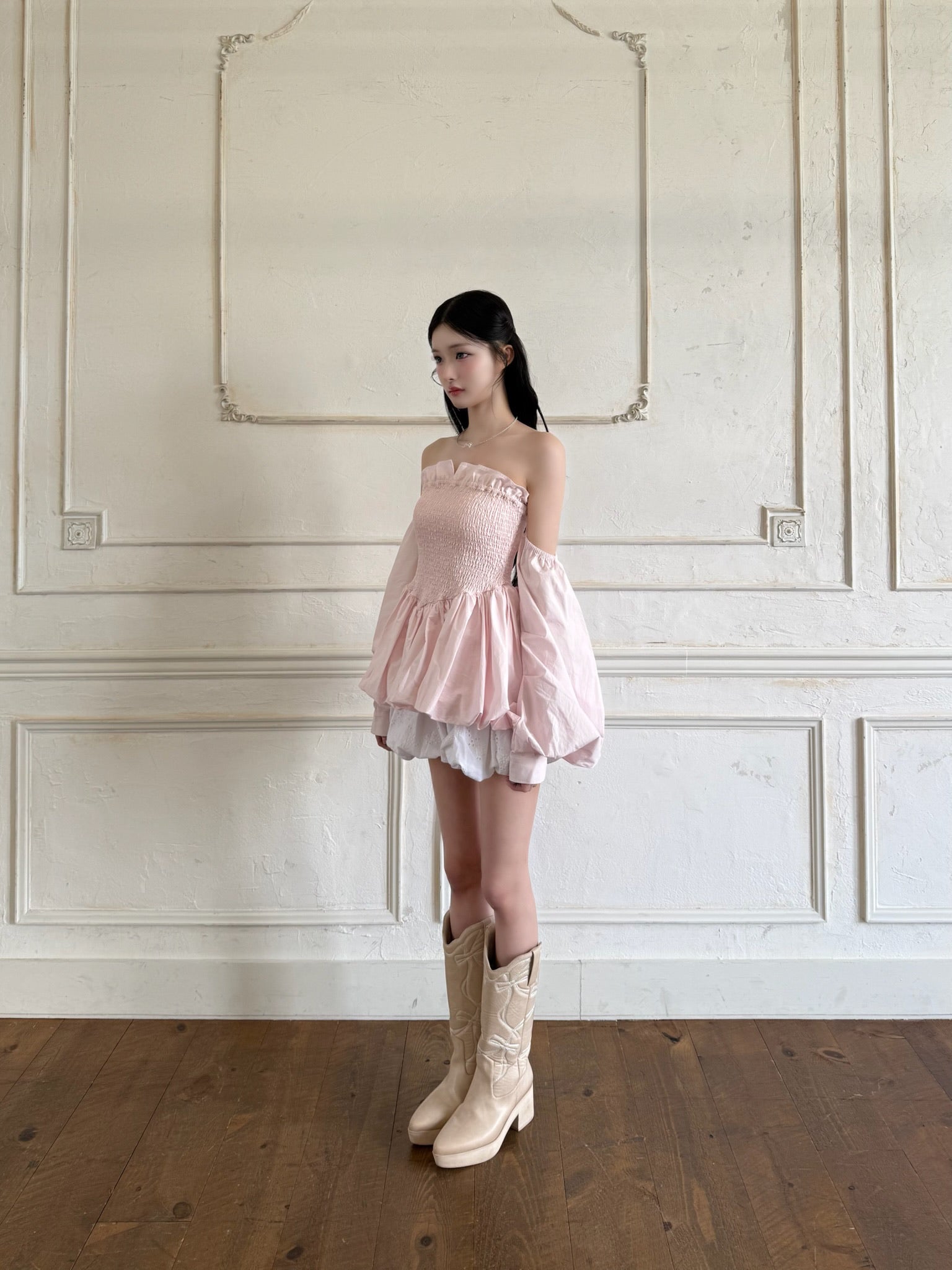 treat ürself 2way peplum shirts tops ミント 2way peplum shirts tops – Treat Ürself
