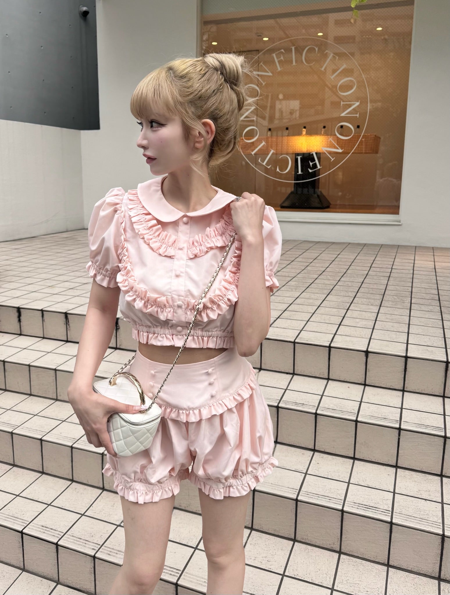 Baby frill blouse