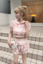 Baby frill blouse