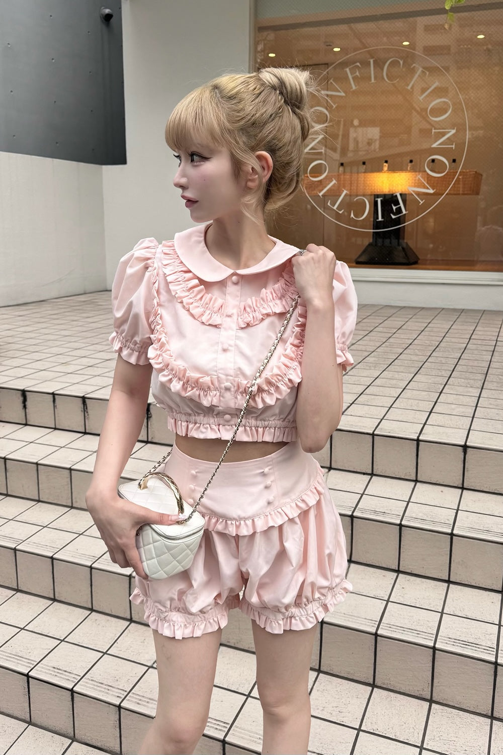Baby frill blouse