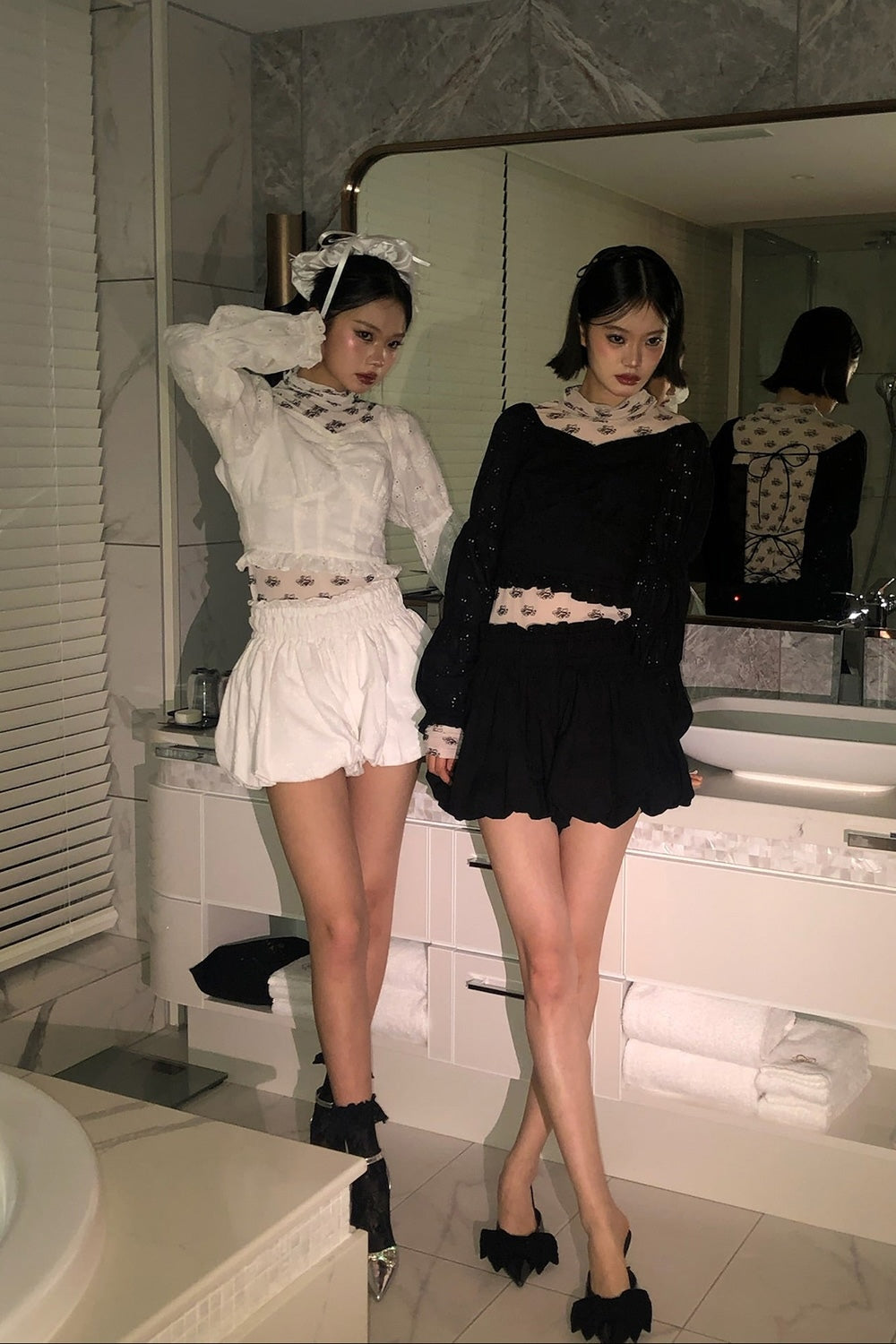 Back Open Peony Top