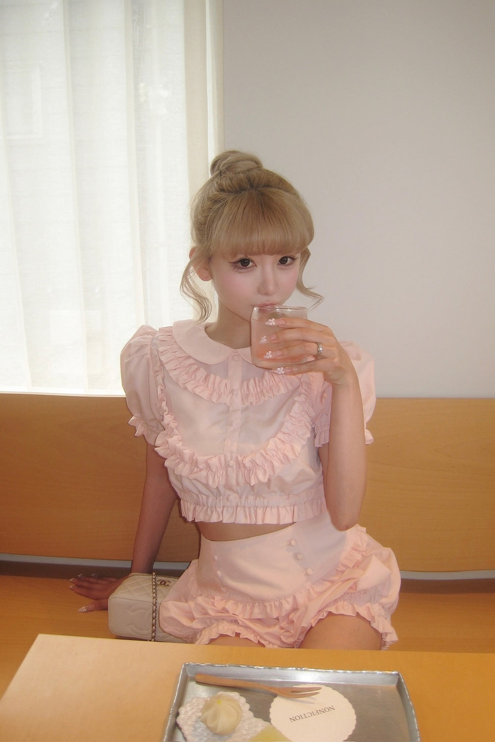 Baby frill blouse