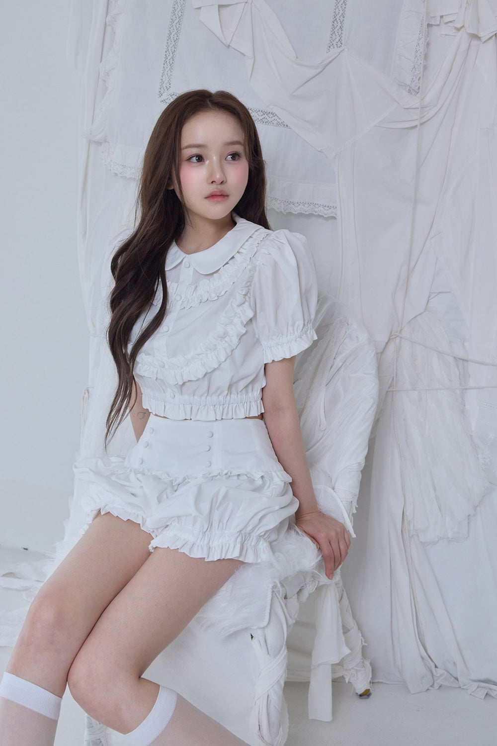 Baby frill pants