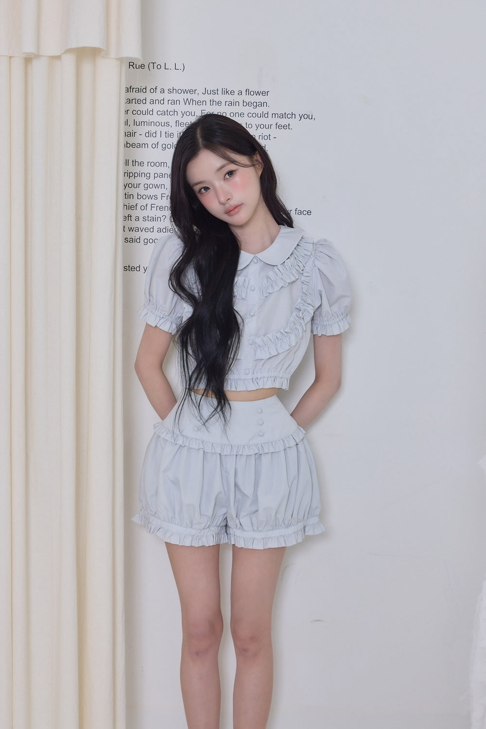 Baby frill pants