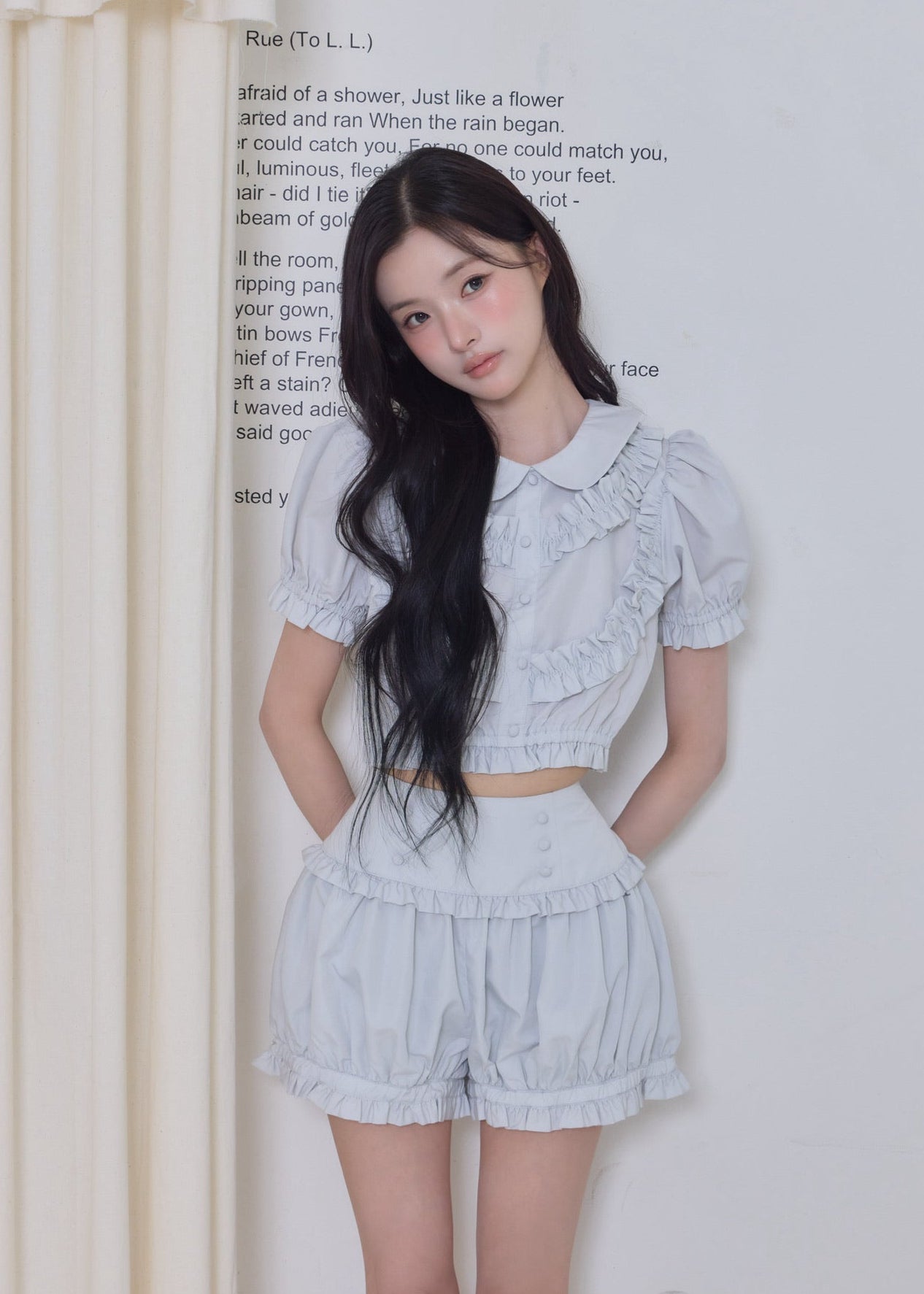 Baby frill pants
