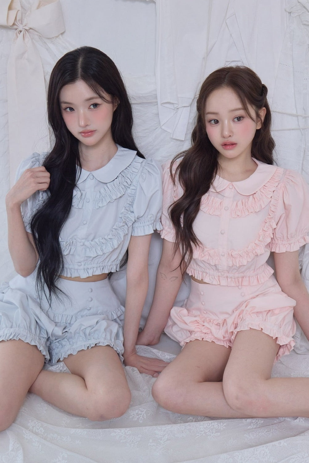 Baby frill blouse