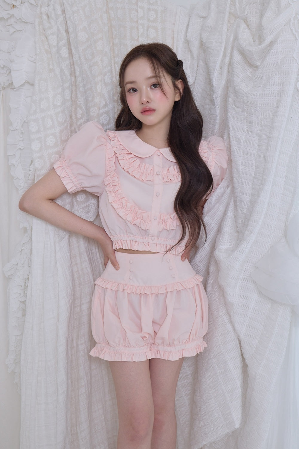 Baby frill pants