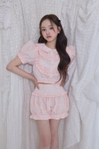 Baby frill blouse