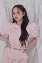 Baby frill blouse