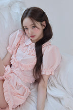 Baby frill blouse