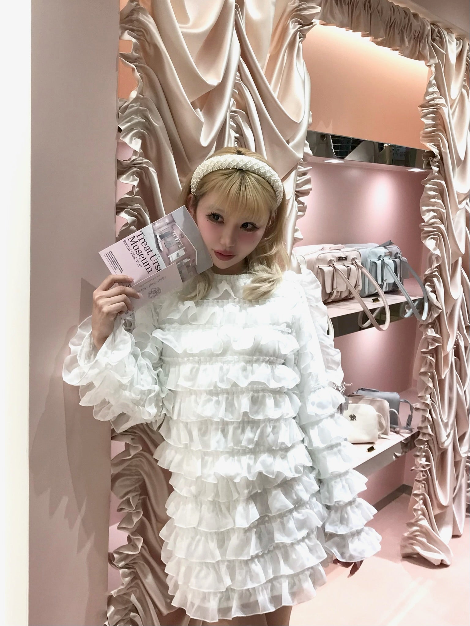 sweet pea chiffon frill tops