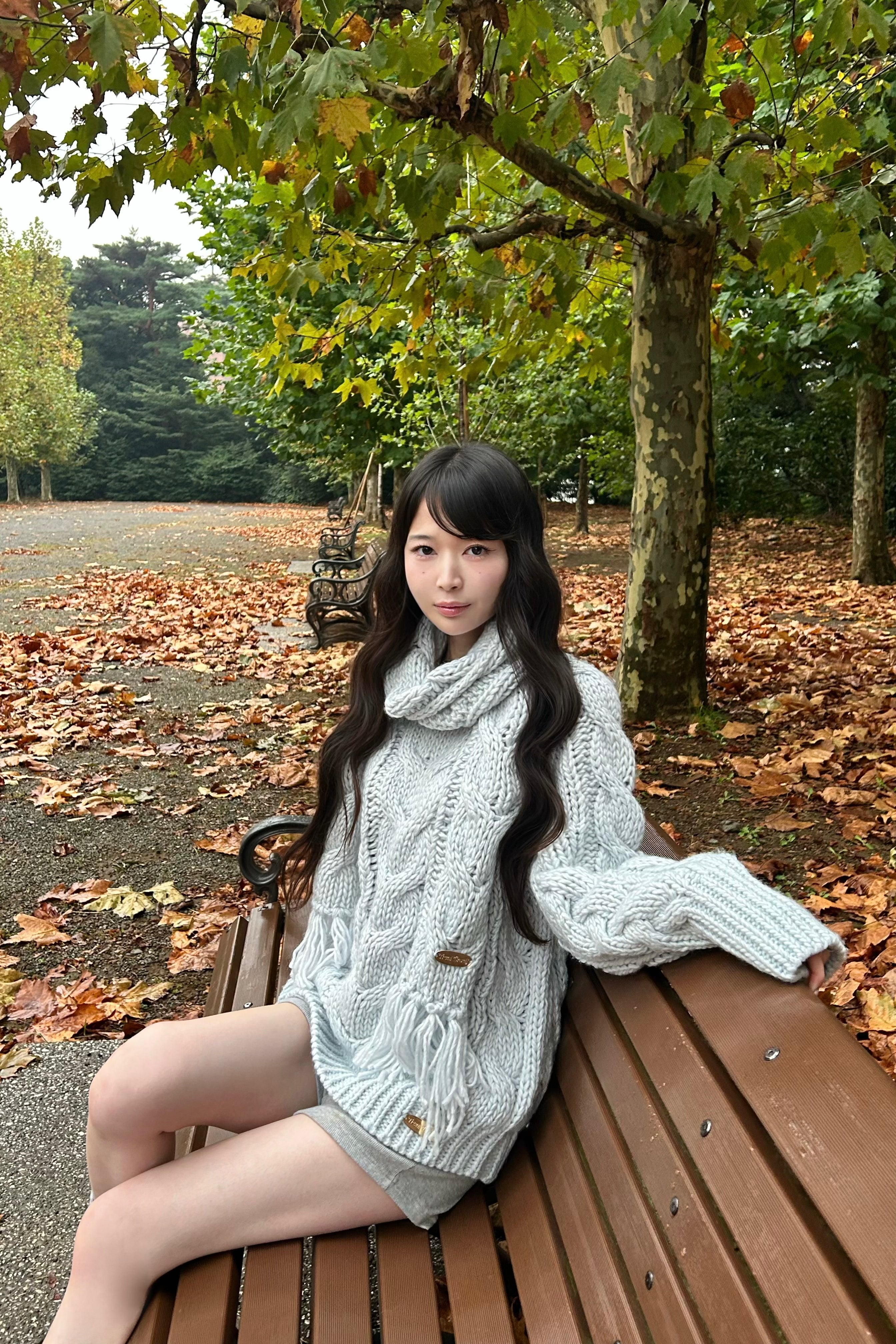 vintage like cable knit