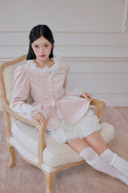 classical peplum jacket