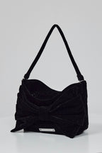 ribbon shape hand bag