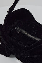 ribbon shape hand bag