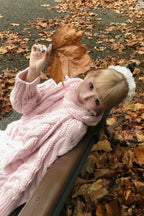 vintage like cable knit