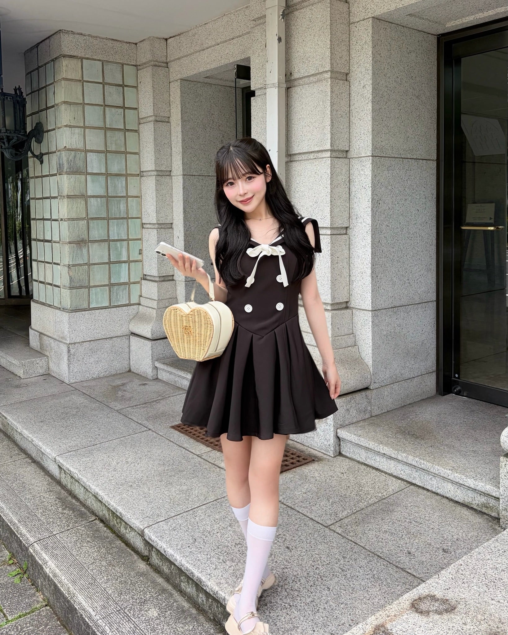 Marine sailor mini one-piece