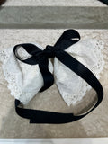 cotton ribbon barrette