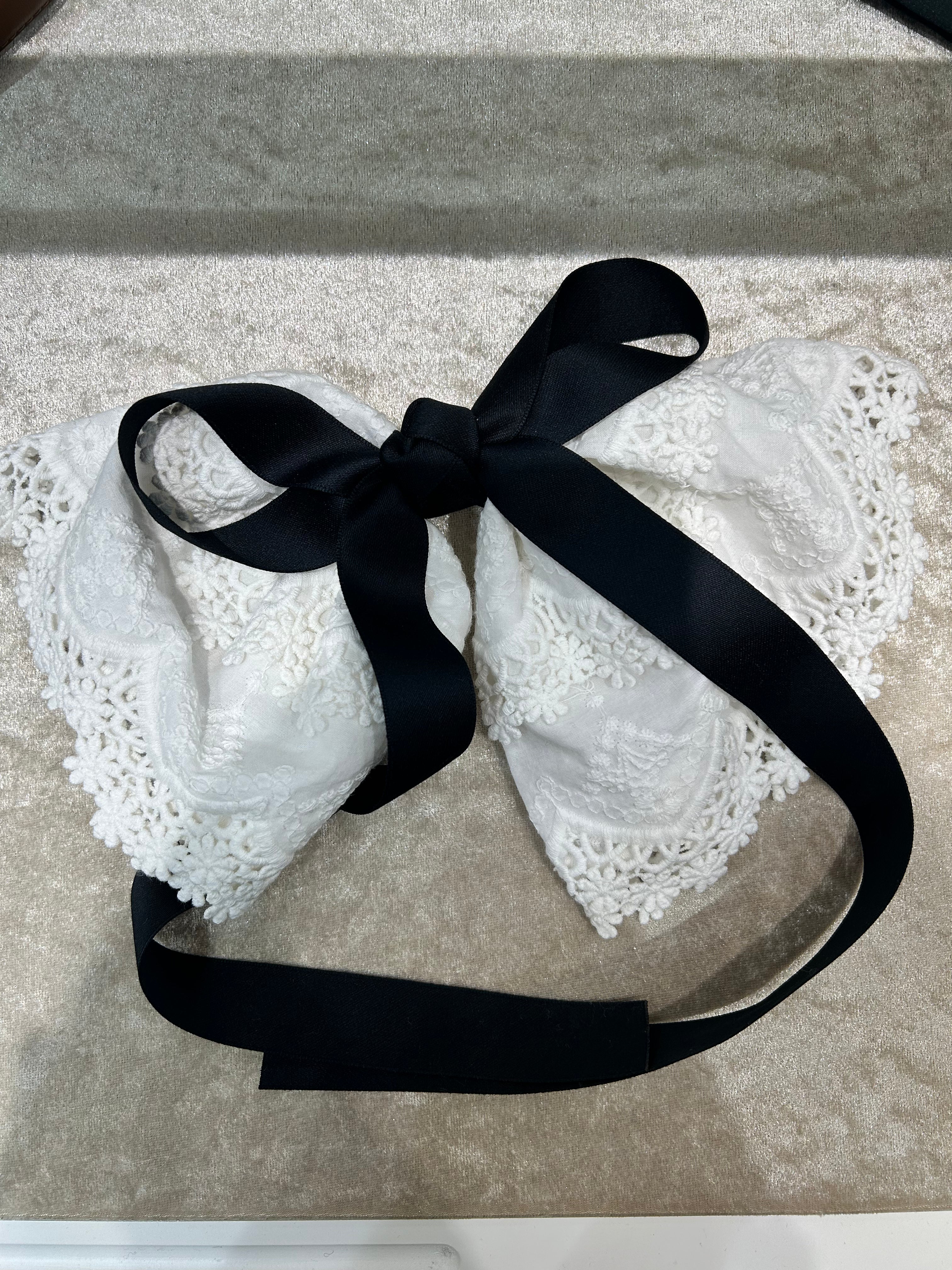 cotton ribbon barrette