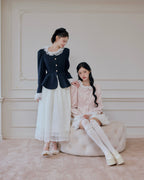 classical peplum jacket
