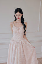 lace corset long one-piece