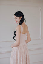 lace corset long one-piece