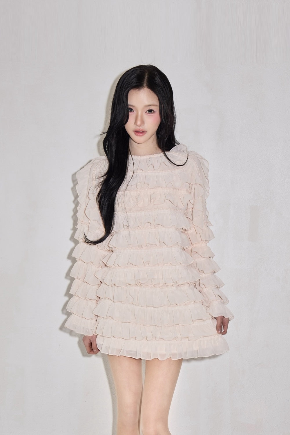 sweet pea chiffon frill skirt