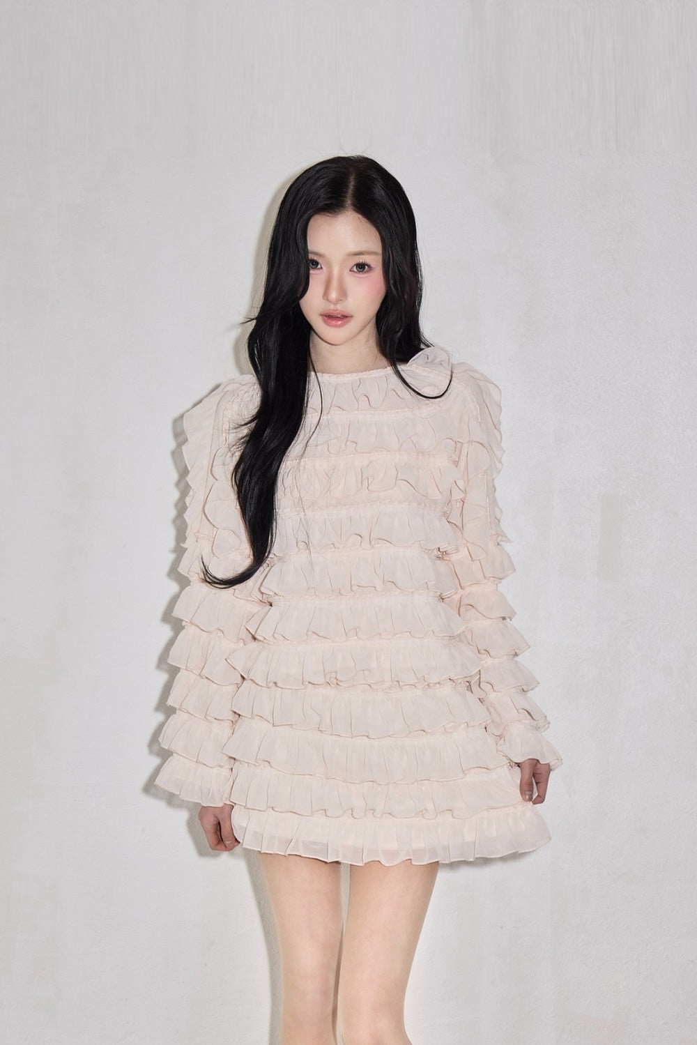 sweet pea chiffon frill tops