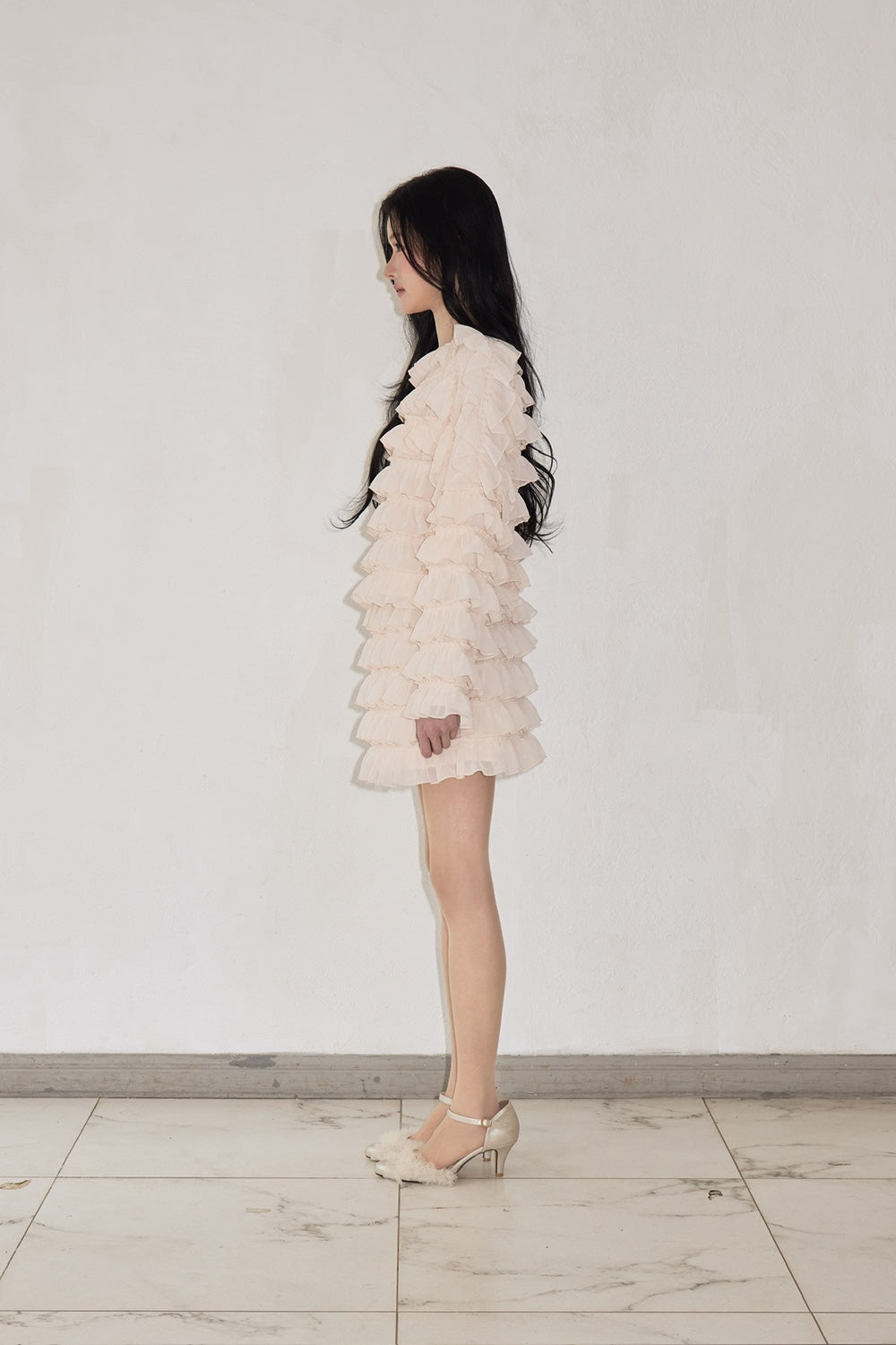 sweet pea chiffon frill tops
