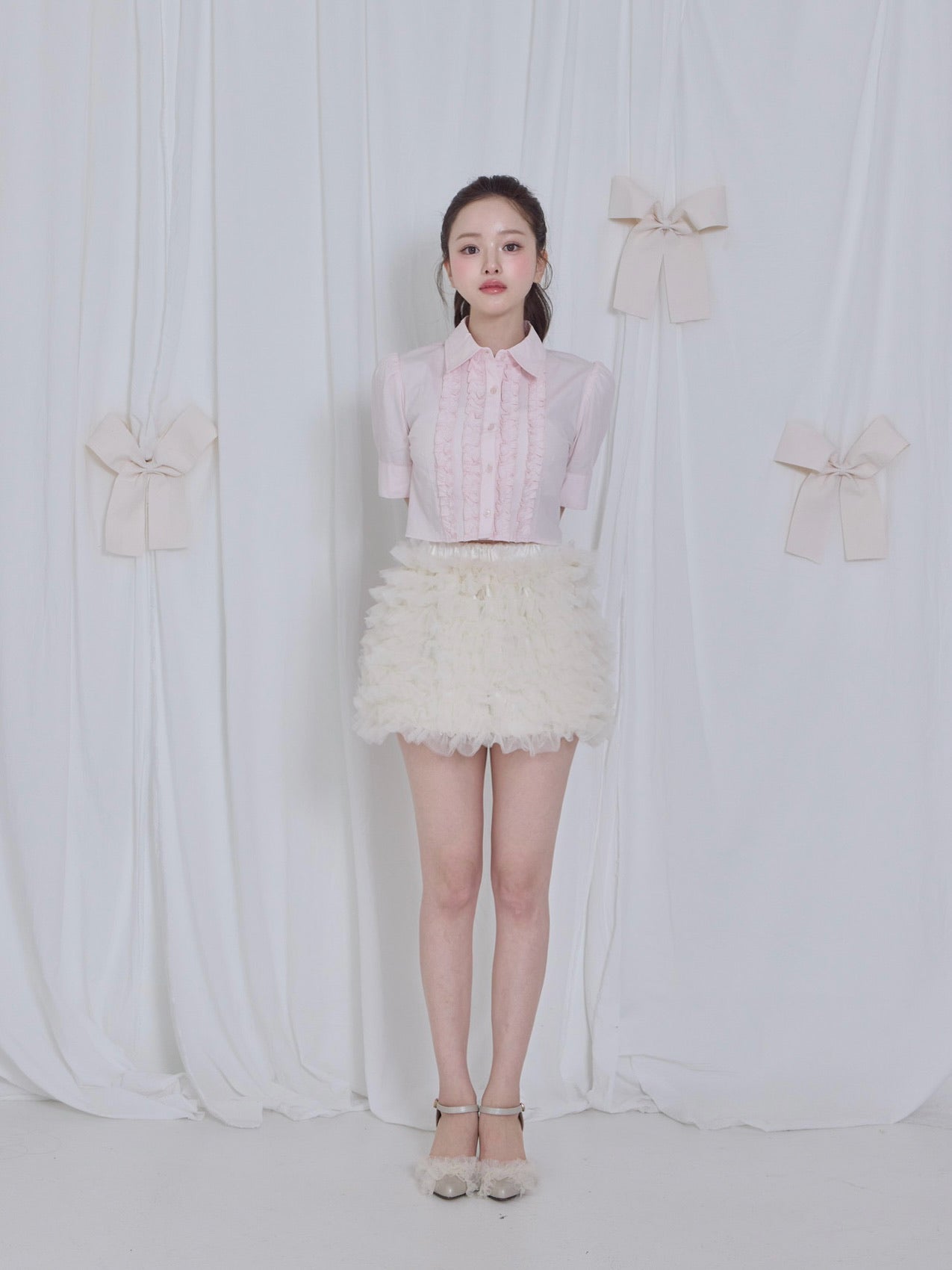 Ballerina couture mini skirt