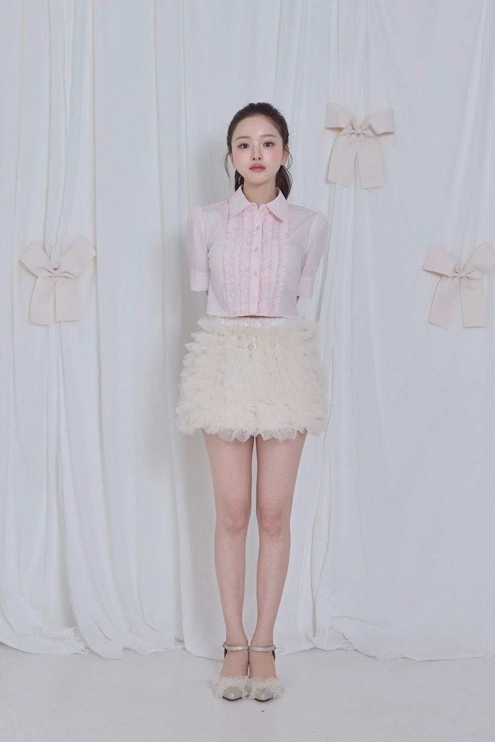 Ballerina couture mini skirt